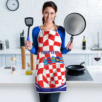 Custom Croatia Football Apron 2026 Come On Vatreni Hrvatska - Wonder Print Shop
