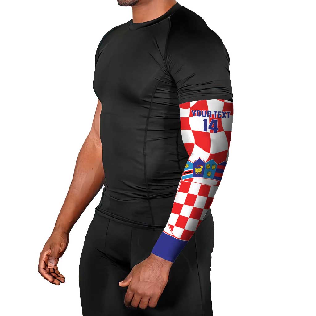 Custom Croatia Football Arm Sleeves 2026 Come On Vatreni Hrvatska - Wonder Print Shop