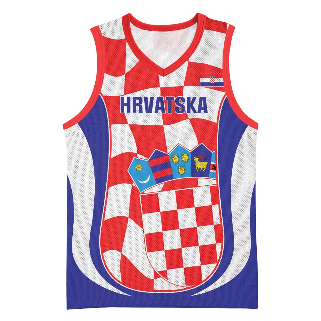 Custom Croatia Football Basketball Jersey 2026 Come On Vatreni Hrvatska - Wonder Print Shop