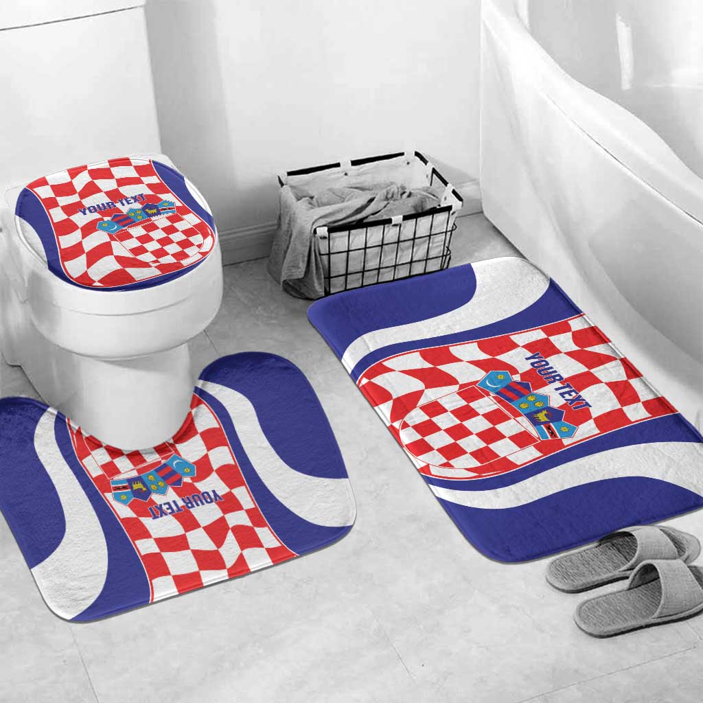 Custom Croatia Football Bathroom Set 2026 Come On Vatreni Hrvatska - Wonder Print Shop
