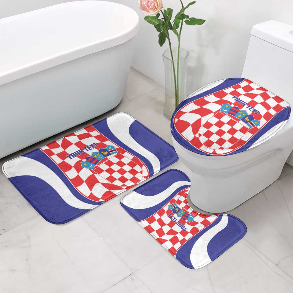 Custom Croatia Football Bathroom Set 2026 Come On Vatreni Hrvatska - Wonder Print Shop