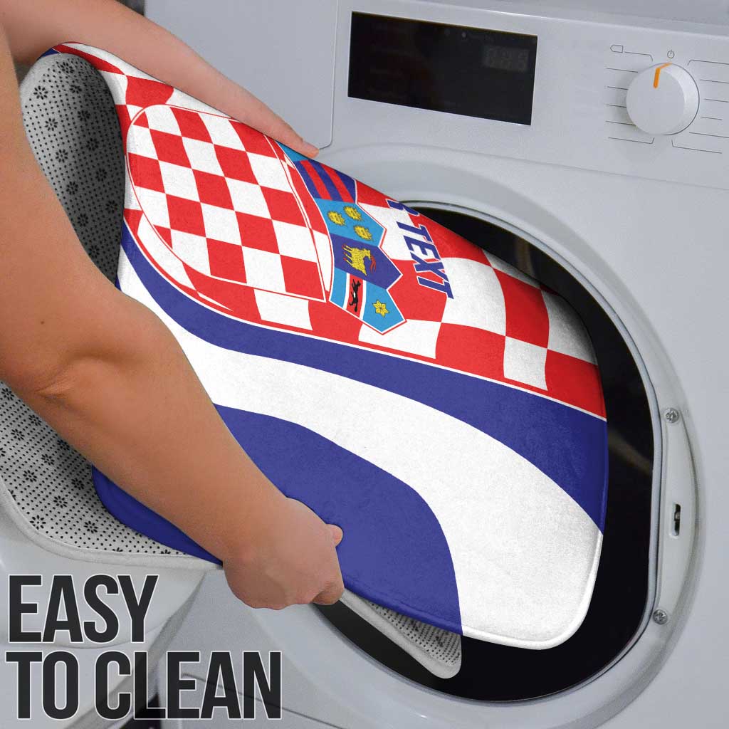 Custom Croatia Football Bathroom Set 2026 Come On Vatreni Hrvatska - Wonder Print Shop