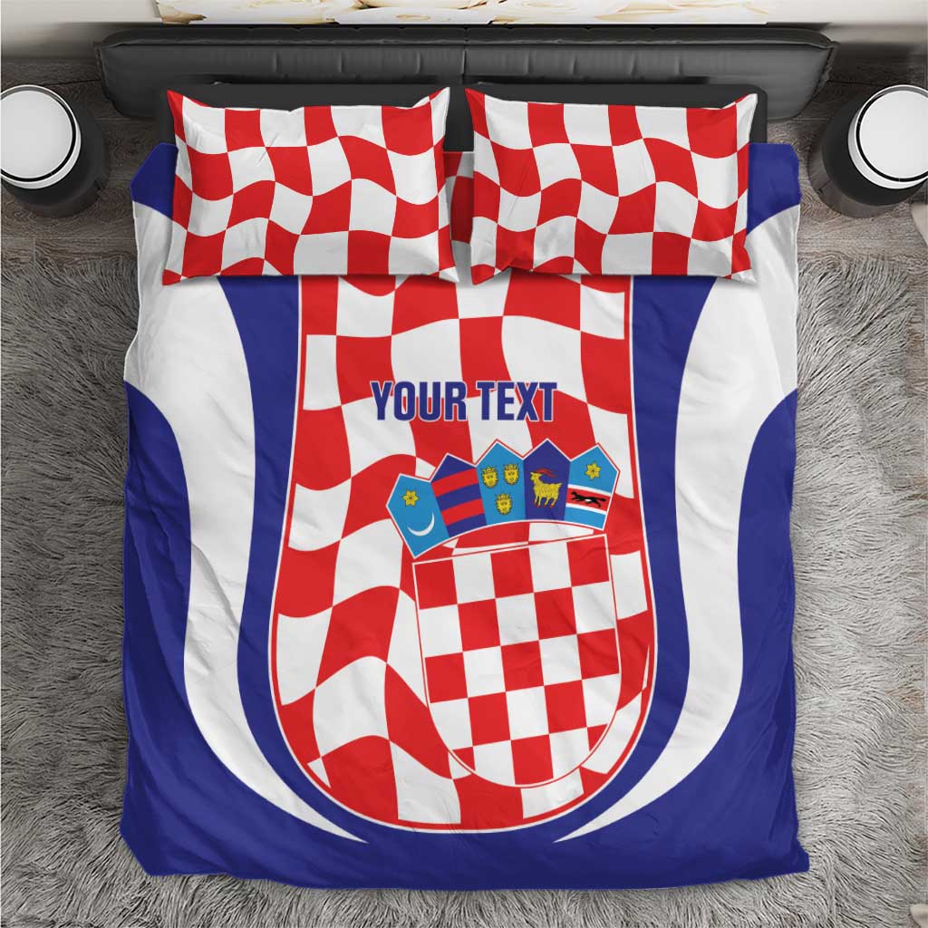 Custom Croatia Football Bedding Set 2026 Come On Vatreni Hrvatska - Wonder Print Shop