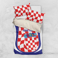 Custom Croatia Football Bedding Set 2026 Come On Vatreni Hrvatska - Wonder Print Shop
