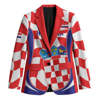 Custom Croatia Football Blazer 2026 Come On Vatreni Hrvatska - Wonder Print Shop