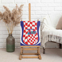Custom Croatia Football Canvas Wall Art 2026 Come On Vatreni Hrvatska - Wonder Print Shop