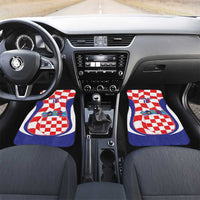 Custom Croatia Football Car Mats 2026 Come On Vatreni Hrvatska - Wonder Print Shop