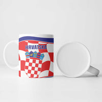 Custom Croatia Football Ceramic Mug 2026 Come On Vatreni Hrvatska - Wonder Print Shop