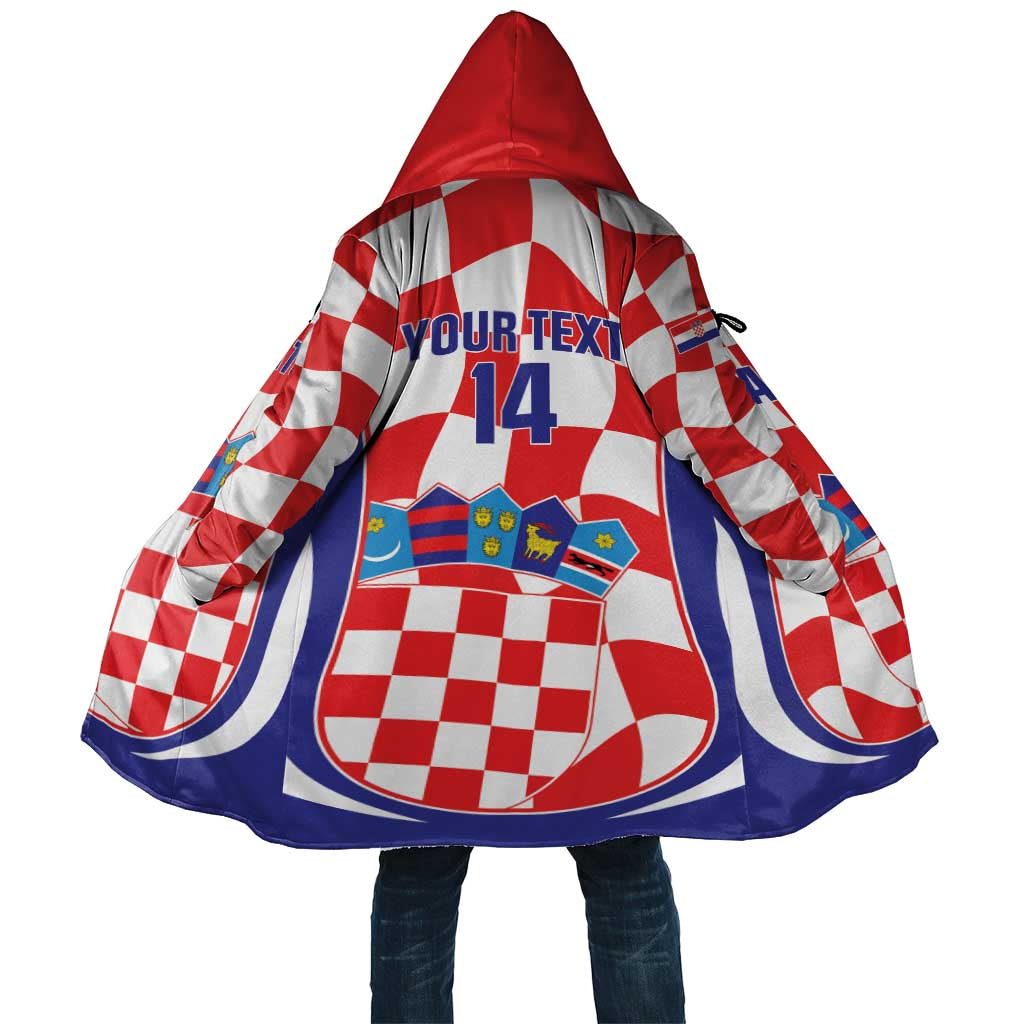 Custom Croatia Football Cloak 2026 Come On Vatreni Hrvatska - Wonder Print Shop