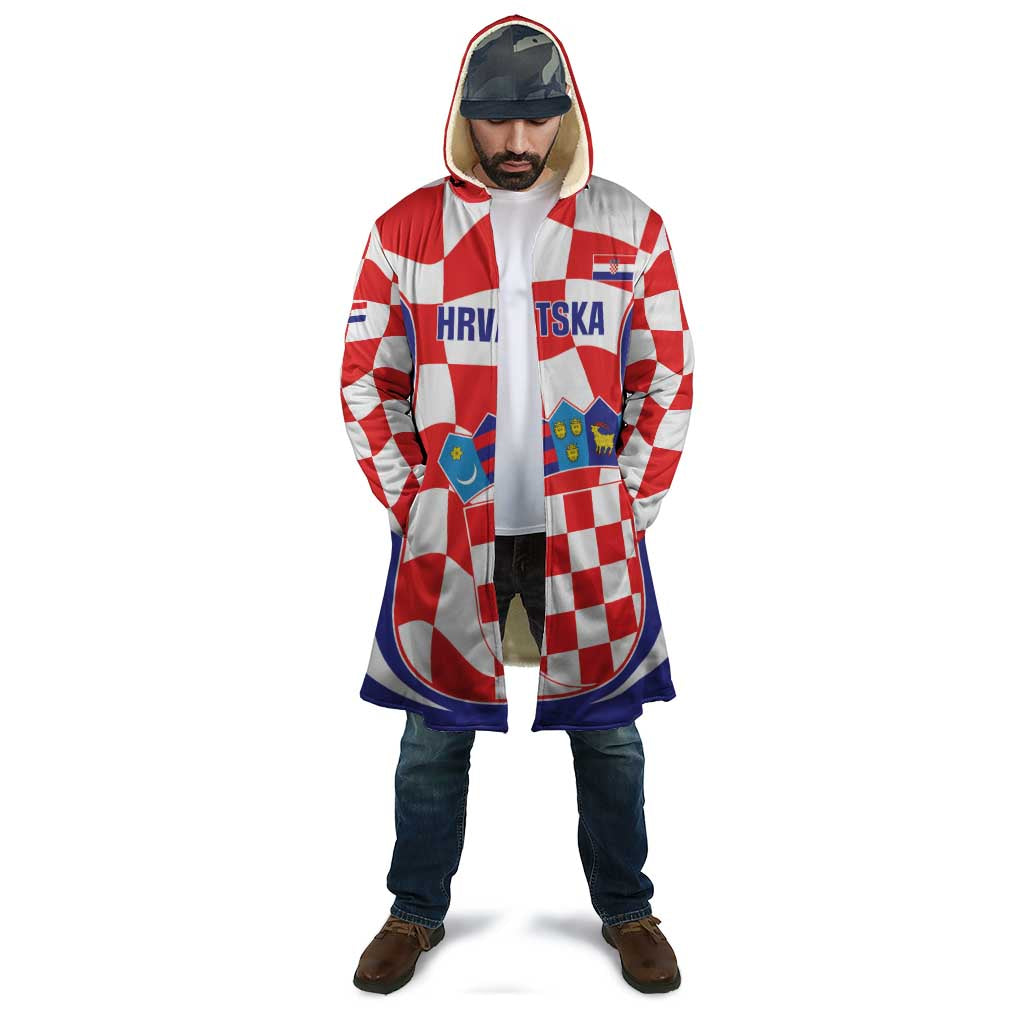 Custom Croatia Football Cloak 2026 Come On Vatreni Hrvatska - Wonder Print Shop