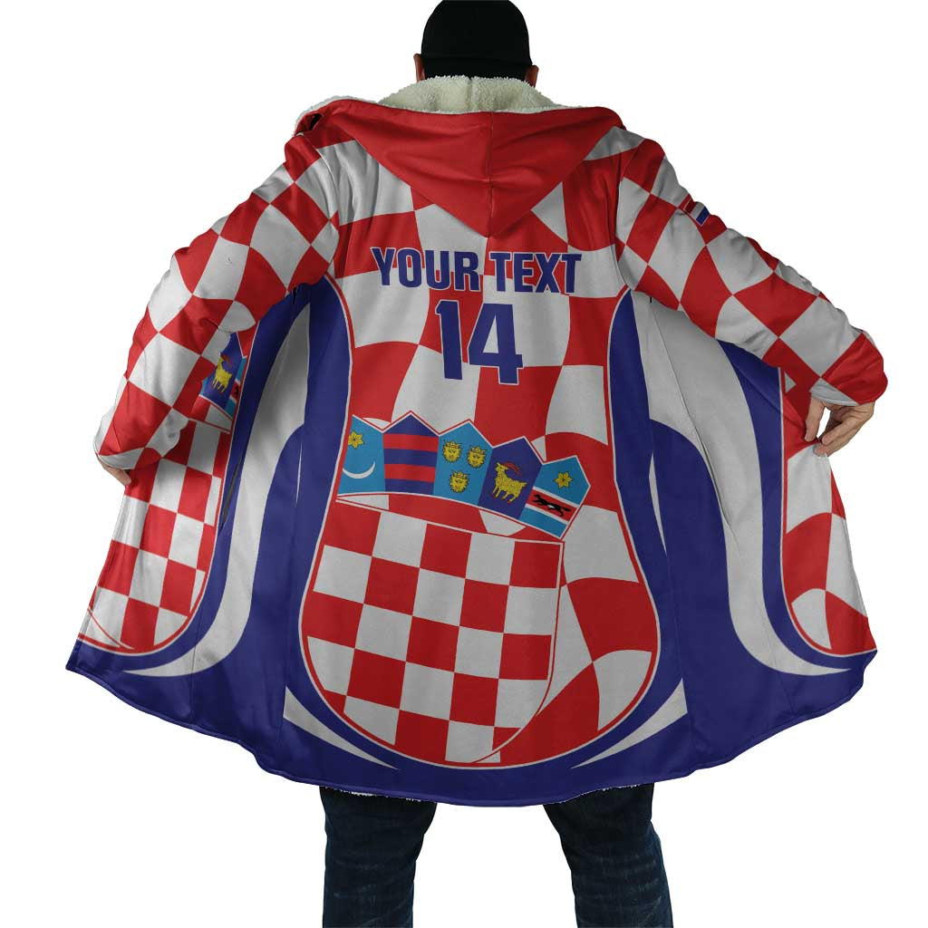 Custom Croatia Football Cloak 2026 Come On Vatreni Hrvatska - Wonder Print Shop