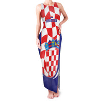 Custom Croatia Football Family Matching Tank Maxi Dress and Hawaiian Shirt 2026 Come On Vatreni Hrvatska - Wonder Print Shop