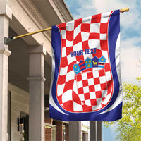 Custom Croatia Football Garden Flag 2026 Come On Vatreni Hrvatska - Wonder Print Shop