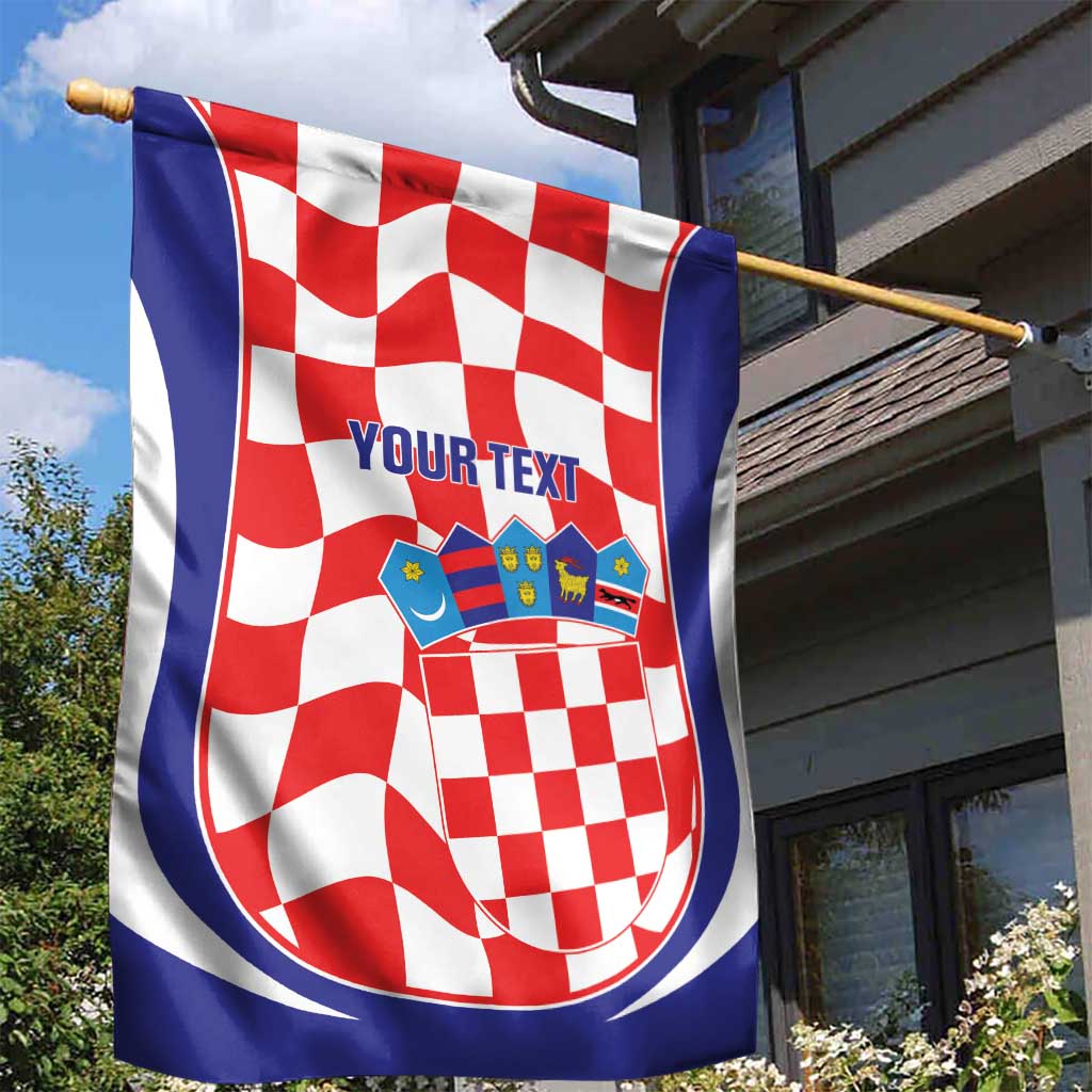 Custom Croatia Football Garden Flag 2026 Come On Vatreni Hrvatska - Wonder Print Shop