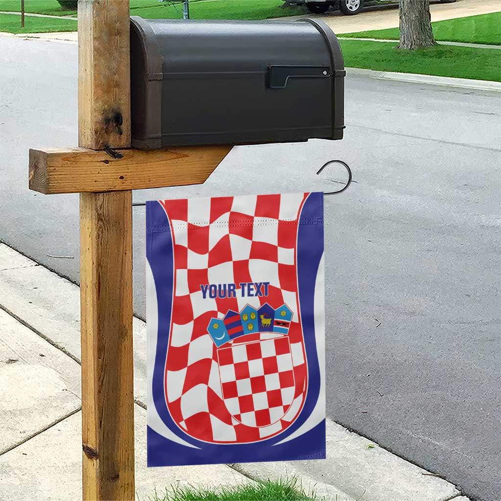 Custom Croatia Football Garden Flag 2026 Come On Vatreni Hrvatska - Wonder Print Shop