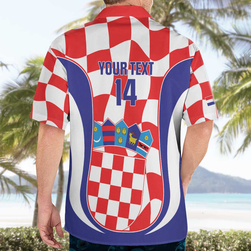 Custom Croatia Football Hawaiian Shirt 2026 Come On Vatreni Hrvatska - Wonder Print Shop