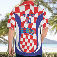 Custom Croatia Football Hawaiian Shirt 2026 Come On Vatreni Hrvatska - Wonder Print Shop