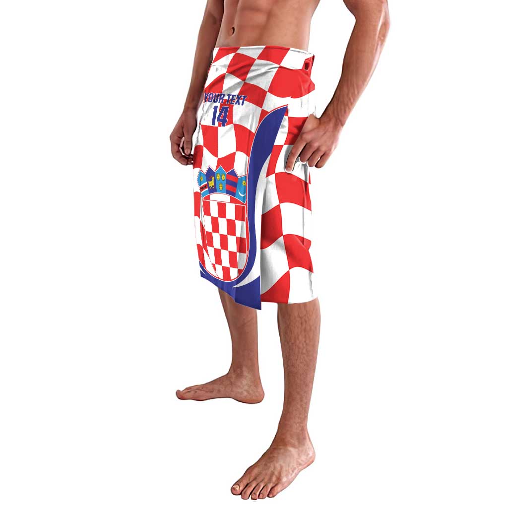Custom Croatia Football Lavalava 2026 Come On Vatreni Hrvatska - Wonder Print Shop