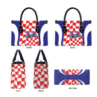 Custom Croatia Football Leather Bag 2026 Come On Vatreni Hrvatska - Wonder Print Shop