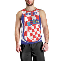 Custom Croatia Football Men Tank Top 2026 Come On Vatreni Hrvatska - Wonder Print Shop