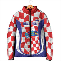 Custom Croatia Football Padded Jacket 2026 Come On Vatreni Hrvatska - Wonder Print Shop