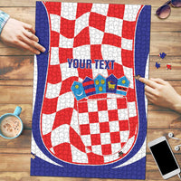 Custom Croatia Football Puzzle 2026 Come On Vatreni Hrvatska - Wonder Print Shop