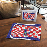 Custom Croatia Football Puzzle 2026 Come On Vatreni Hrvatska - Wonder Print Shop