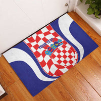 Custom Croatia Football Rubber Doormat 2026 Come On Vatreni Hrvatska - Wonder Print Shop