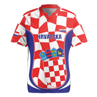 Custom Croatia Football Rugby Jersey 2026 Come On Vatreni Hrvatska - Wonder Print Shop