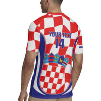Custom Croatia Football Rugby Jersey 2026 Come On Vatreni Hrvatska - Wonder Print Shop