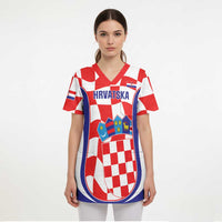 Custom Croatia Football Scrub Top 2026 Come On Vatreni Hrvatska - Wonder Print Shop