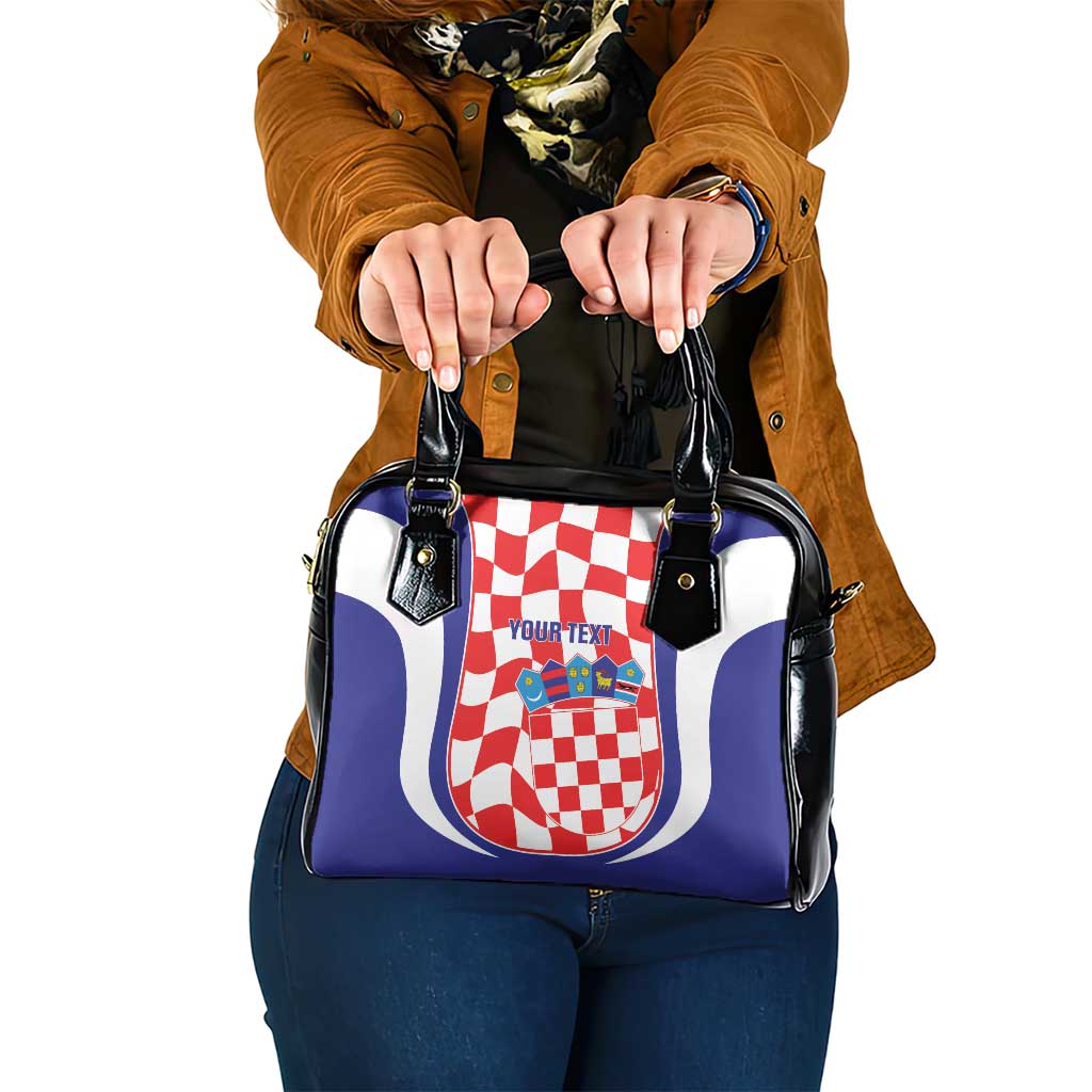Custom Croatia Football Shoulder Handbag 2026 Come On Vatreni Hrvatska - Wonder Print Shop