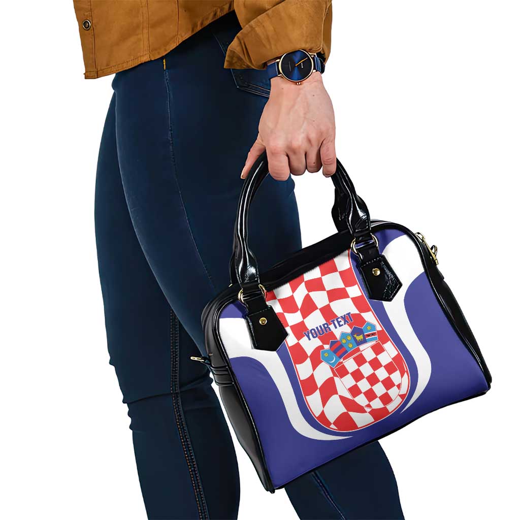 Custom Croatia Football Shoulder Handbag 2026 Come On Vatreni Hrvatska - Wonder Print Shop