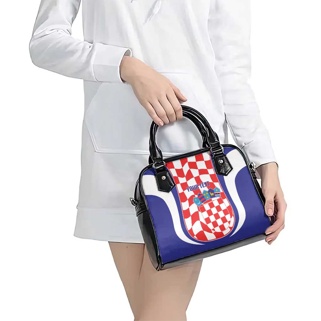 Custom Croatia Football Shoulder Handbag 2026 Come On Vatreni Hrvatska - Wonder Print Shop