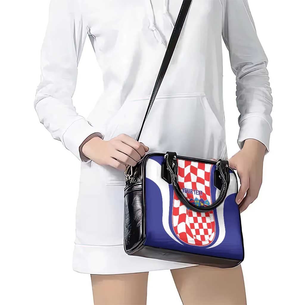 Custom Croatia Football Shoulder Handbag 2026 Come On Vatreni Hrvatska - Wonder Print Shop