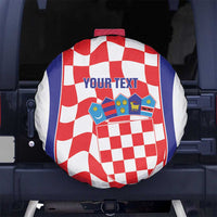 Custom Croatia Football Spare Tire Cover 2026 Come On Vatreni Hrvatska - Wonder Print Shop