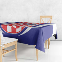 Custom Croatia Football Tablecloth 2026 Come On Vatreni Hrvatska - Wonder Print Shop