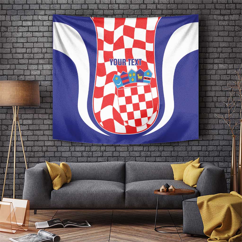 Custom Croatia Football Tapestry 2026 Come On Vatreni Hrvatska - Wonder Print Shop