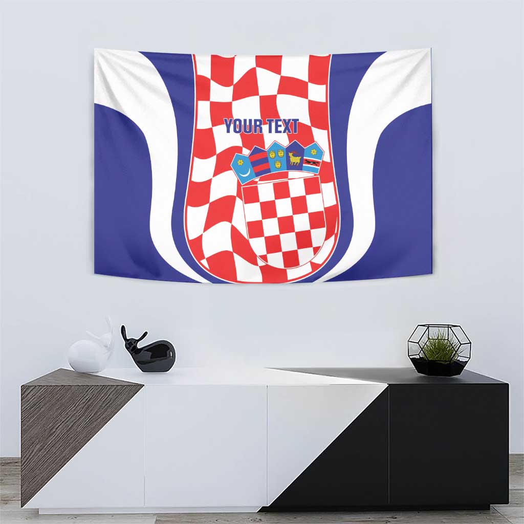 Custom Croatia Football Tapestry 2026 Come On Vatreni Hrvatska - Wonder Print Shop