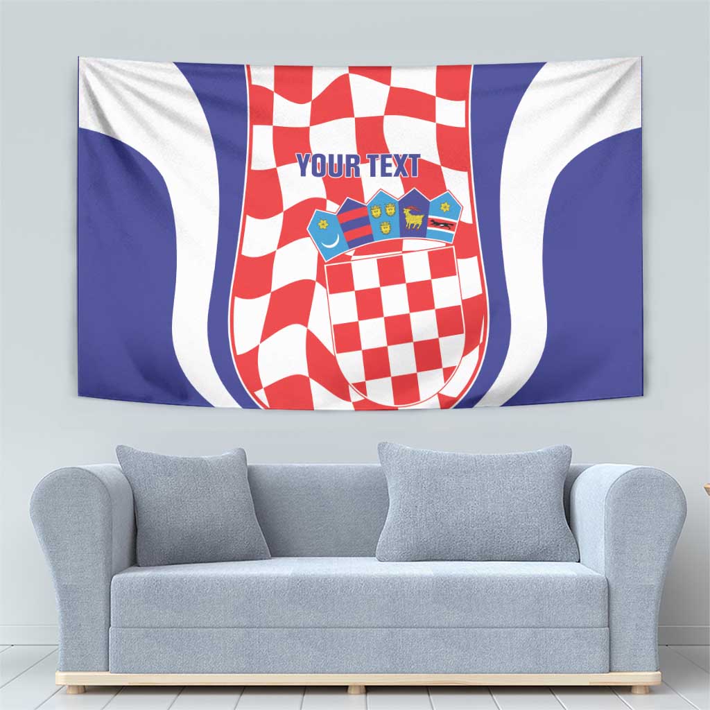 Custom Croatia Football Tapestry 2026 Come On Vatreni Hrvatska - Wonder Print Shop