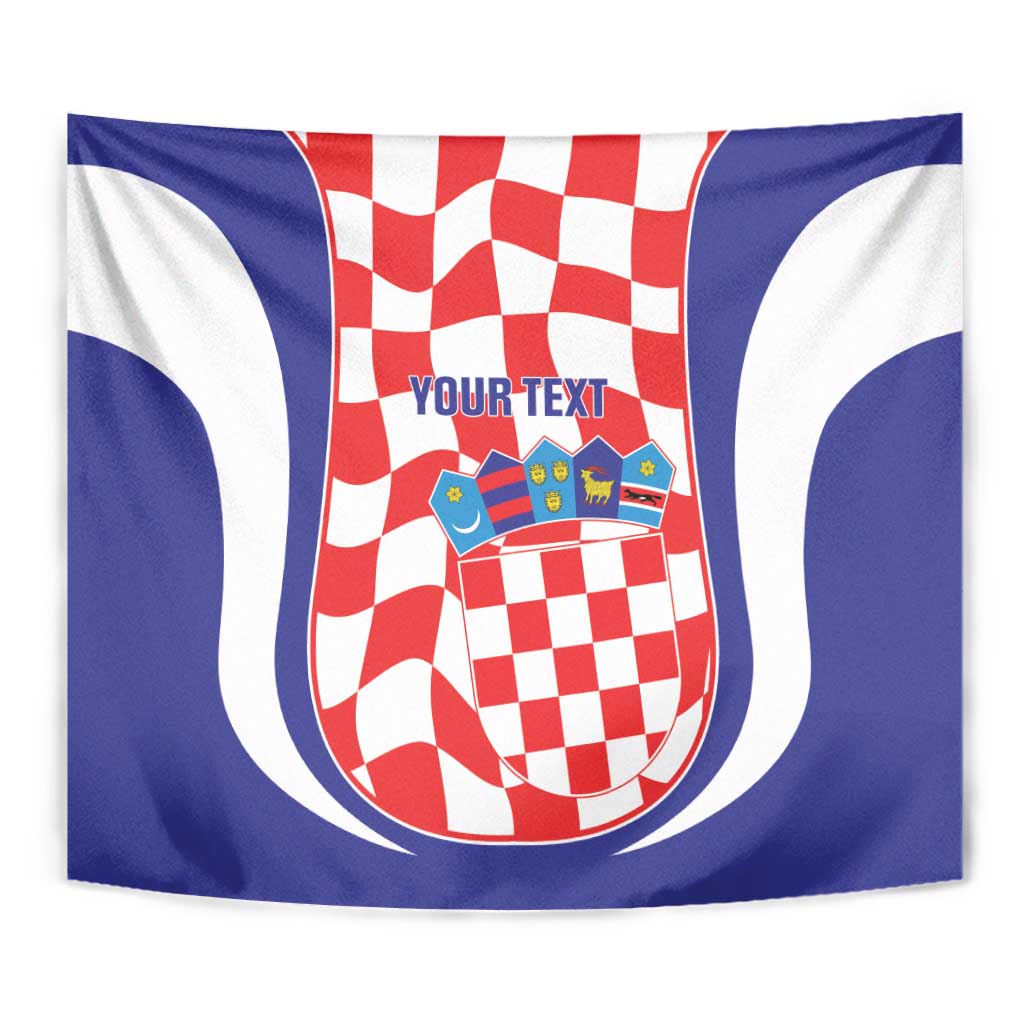 Custom Croatia Football Tapestry 2026 Come On Vatreni Hrvatska - Wonder Print Shop