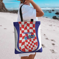 Custom Croatia Football Tote Bag 2026 Come On Vatreni Hrvatska - Wonder Print Shop