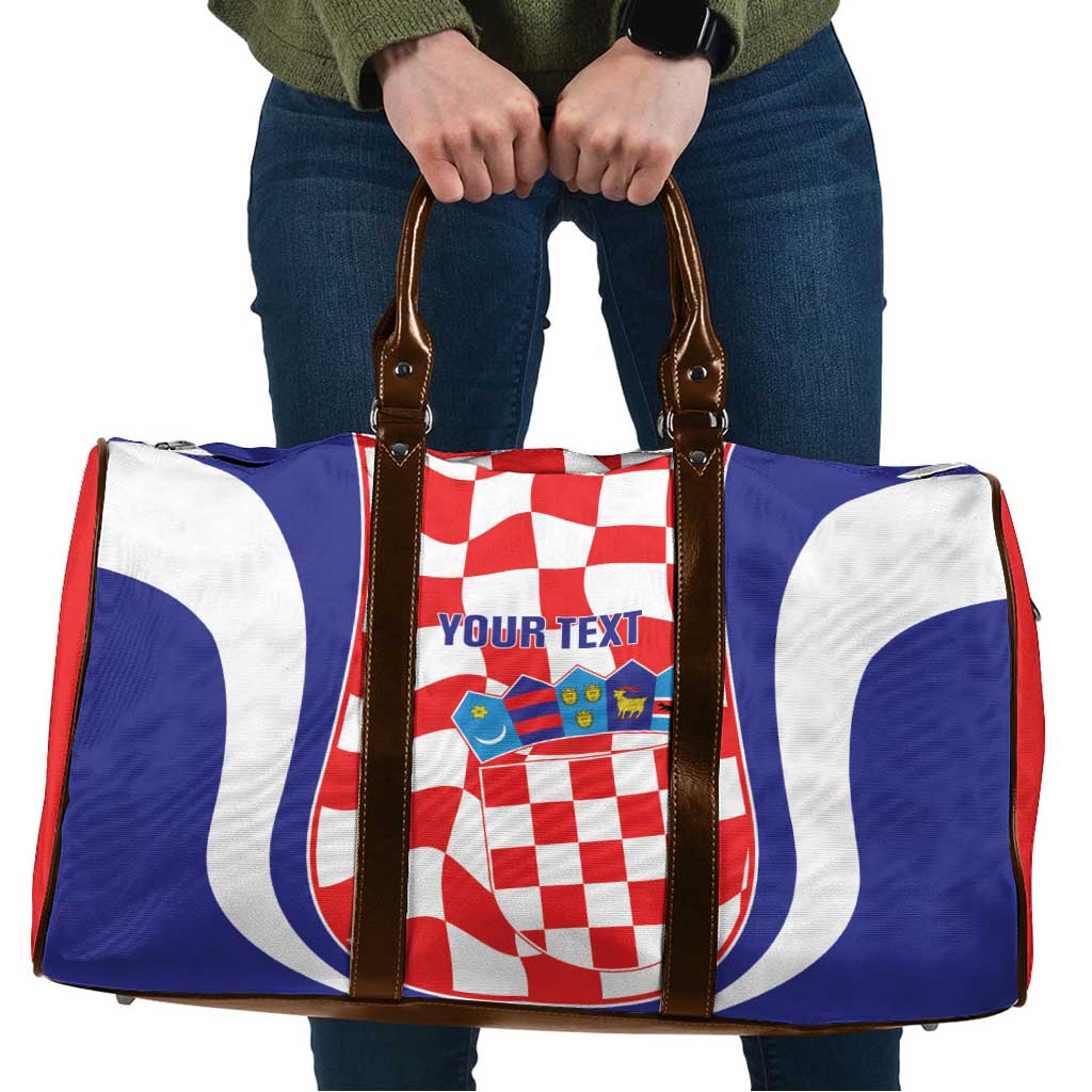 Custom Croatia Football Travel Bag 2026 Come On Vatreni Hrvatska - Wonder Print Shop