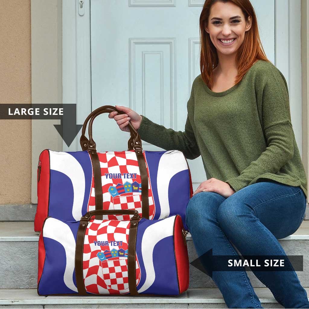 Custom Croatia Football Travel Bag 2026 Come On Vatreni Hrvatska - Wonder Print Shop