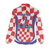 Custom Croatia Football Women Casual Shirt 2026 Come On Vatreni Hrvatska - Wonder Print Shop