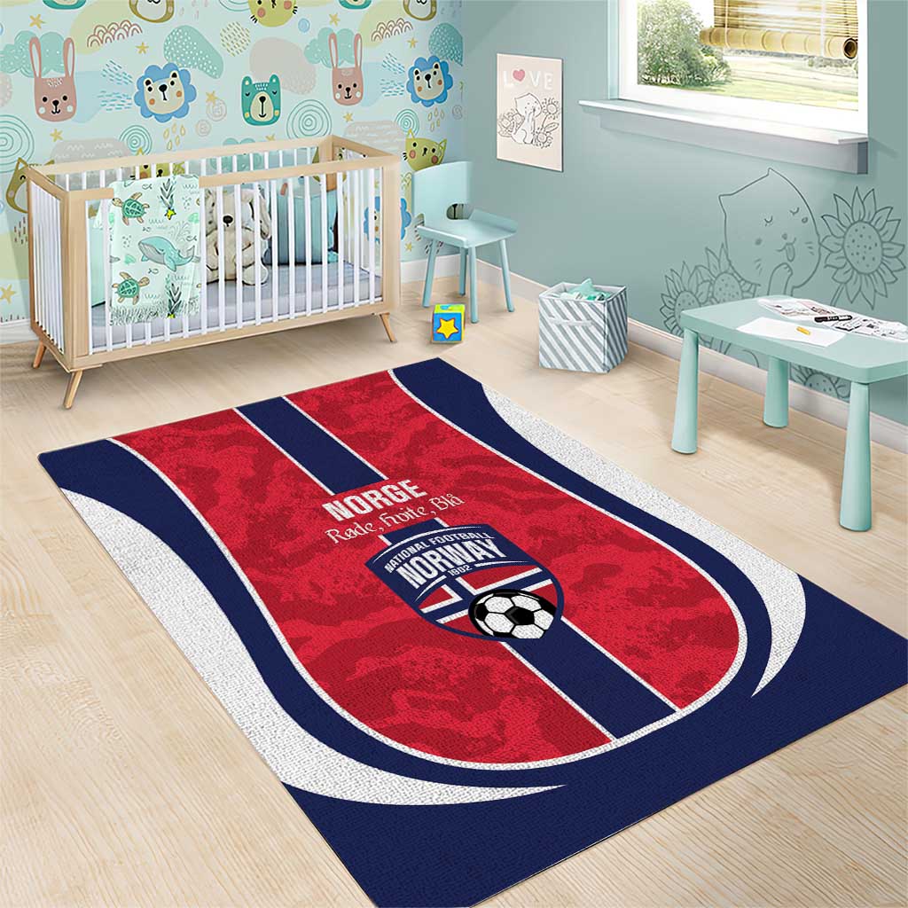 Norway Football Area Rug 2026 Come On Norge - Wonder Print Shop