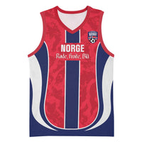 Custom Norway Football Basketball Jersey 2026 Come On Norge - Wonder Print Shop
