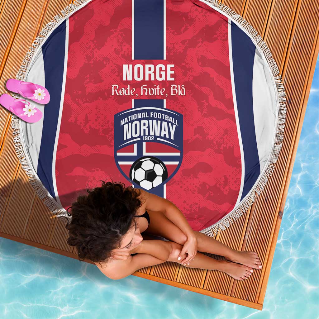 Norway Football Beach Blanket 2026 Come On Norge - Wonder Print Shop