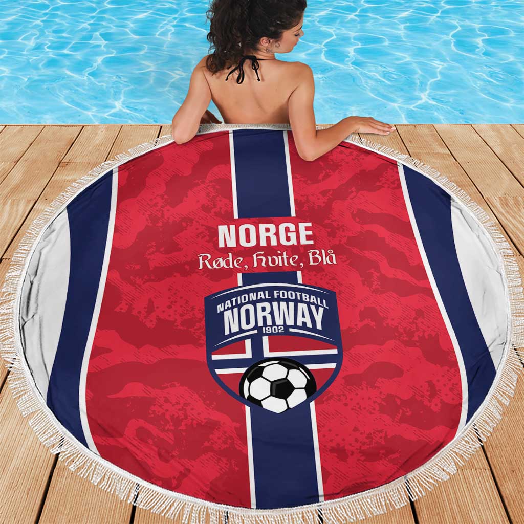 Norway Football Beach Blanket 2026 Come On Norge - Wonder Print Shop