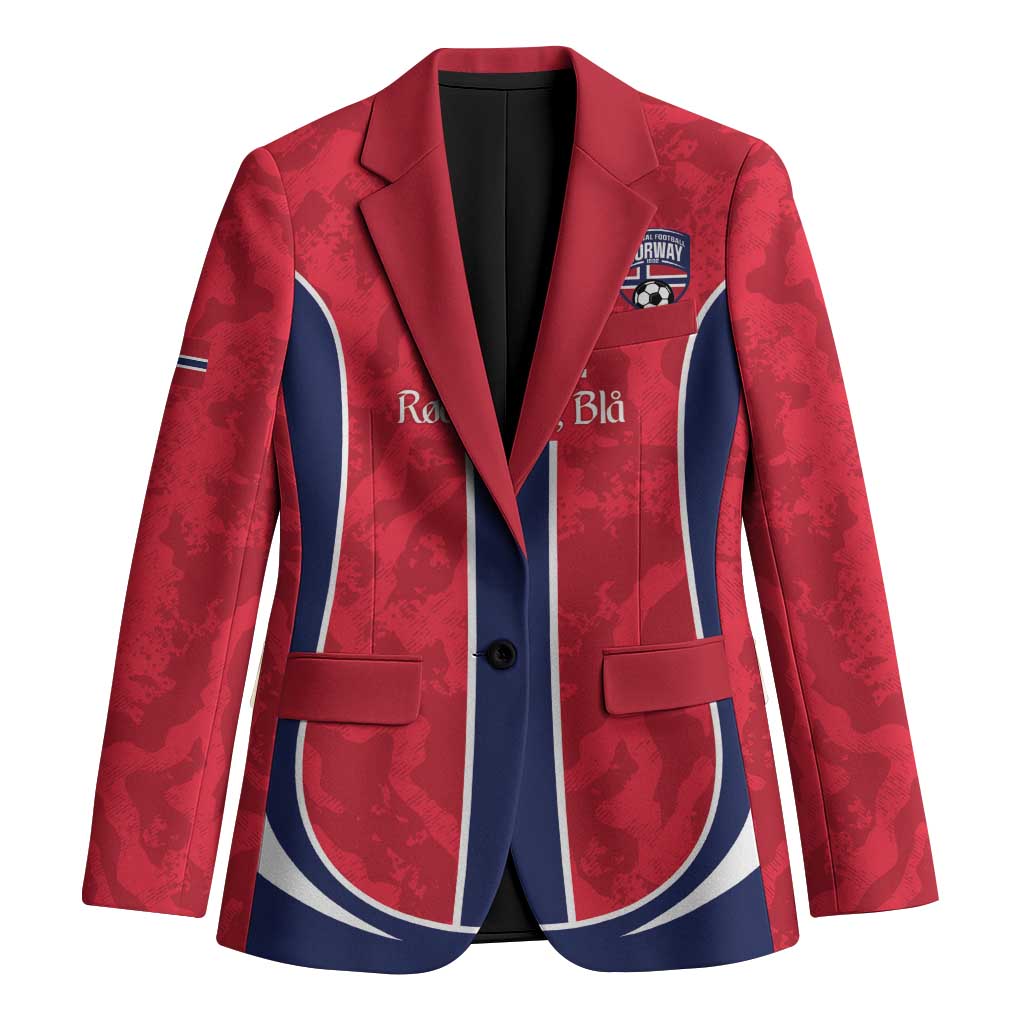 Custom Norway Football Blazer 2026 Come On Norge - Wonder Print Shop